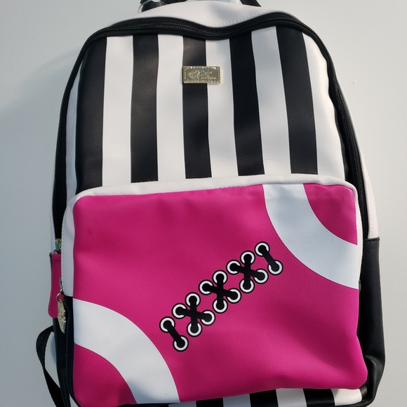 Betsey Johnson Bags Host Pick Nwot Betsey Johnson Football Backpack